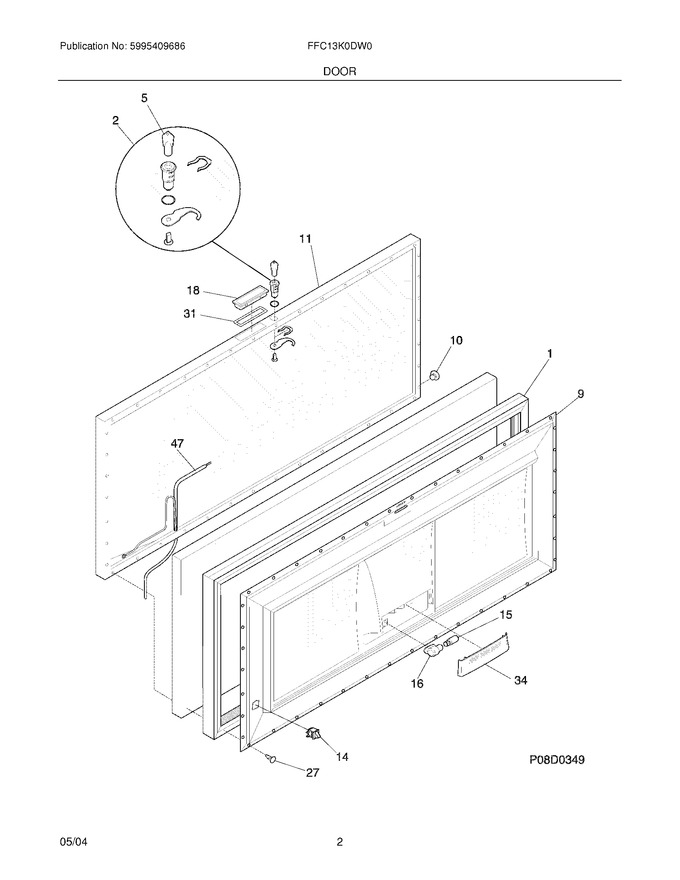 Diagram for FFC13K0DW0