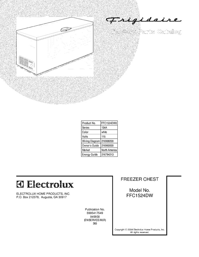 Diagram for FFC1524DW0