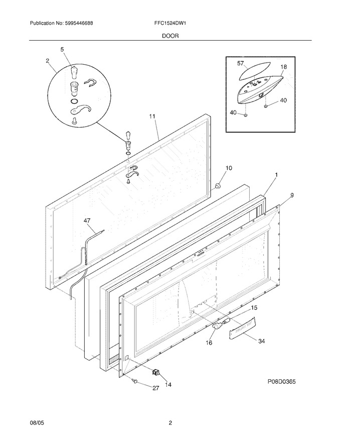 Diagram for FFC1524DW1