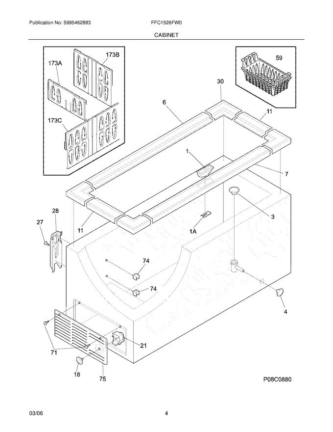 Diagram for FFC1526FW0