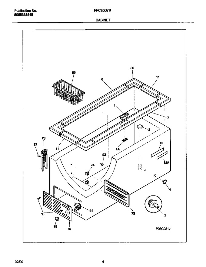 Diagram for FFC20D7HW2