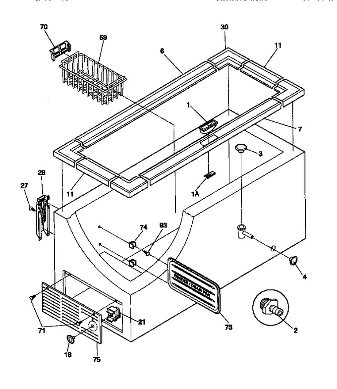 Diagram for FFC23M7CW2