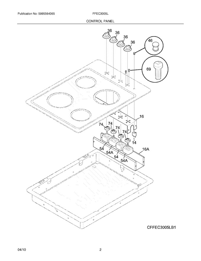 Diagram for FFEC3005LB1