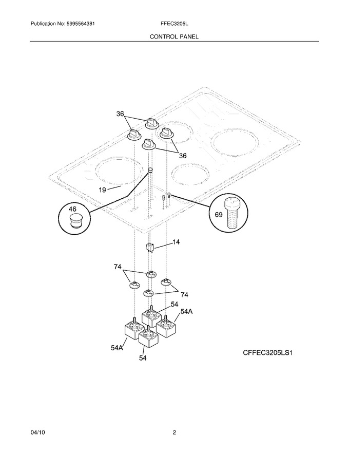 Diagram for FFEC3205LW1