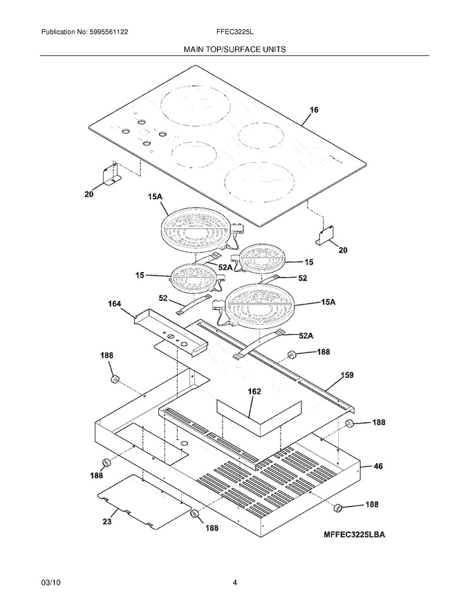 Diagram for FFEC3225LBA