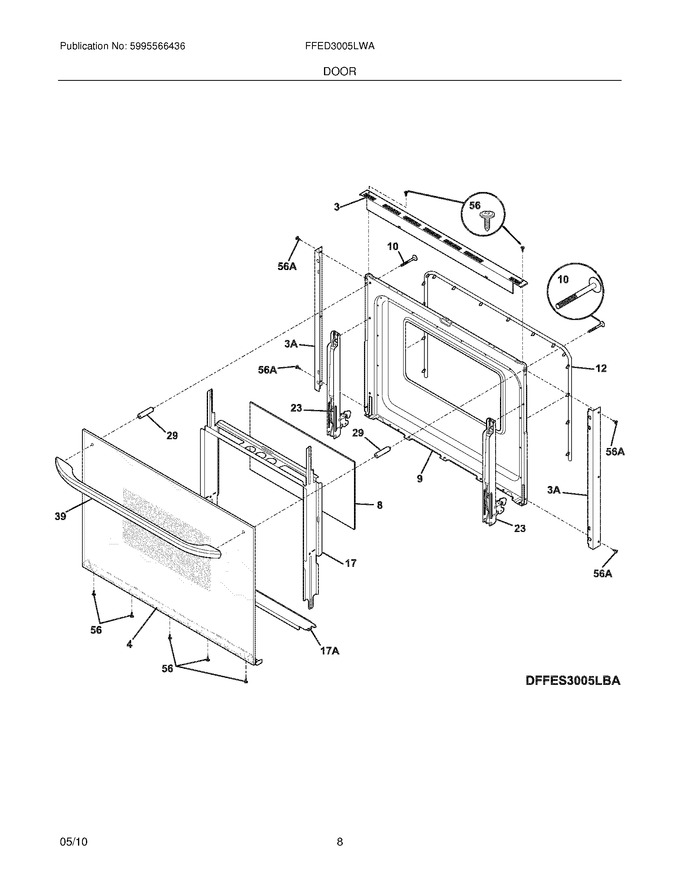 Diagram for FFED3005LWA