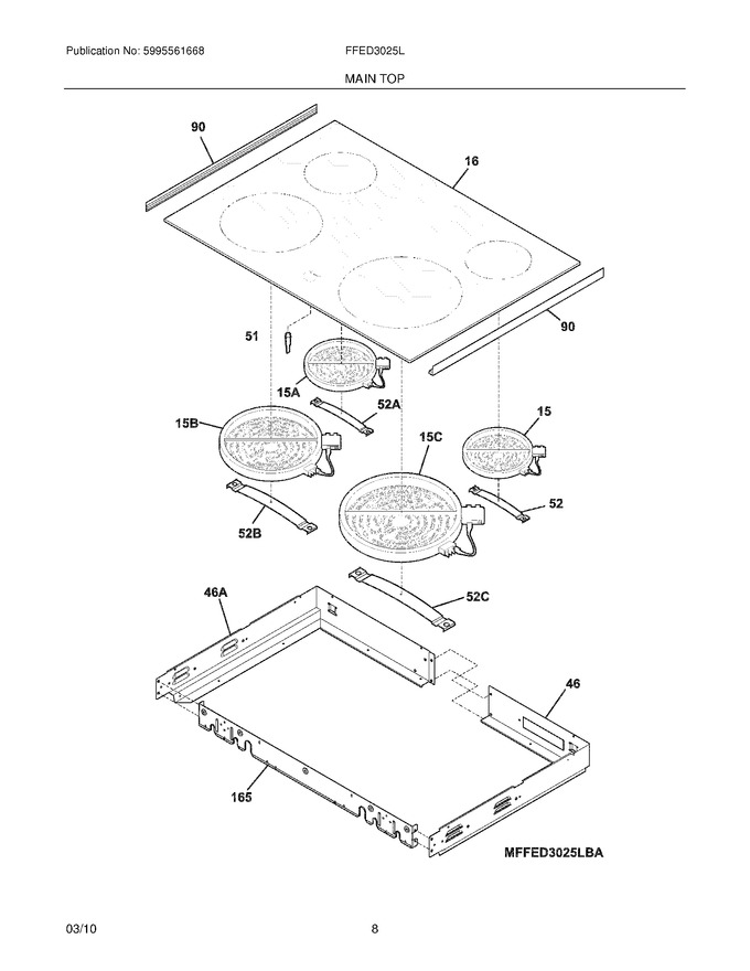 Diagram for FFED3025LBA