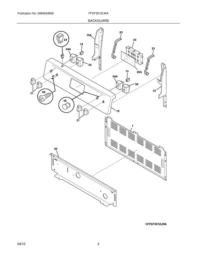 Diagram for FFEF3012LWA