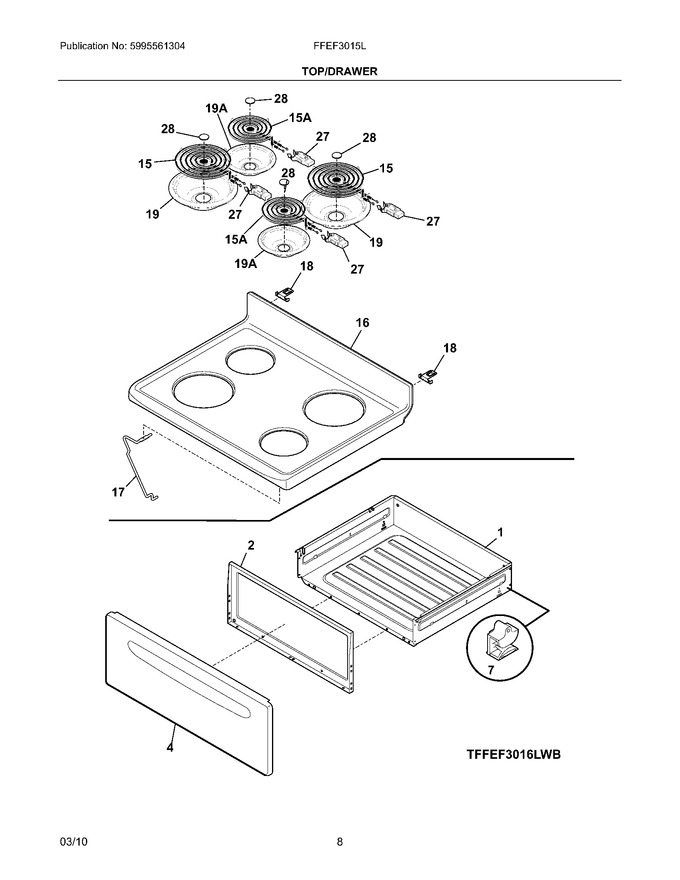 Diagram for FFEF3015LBA