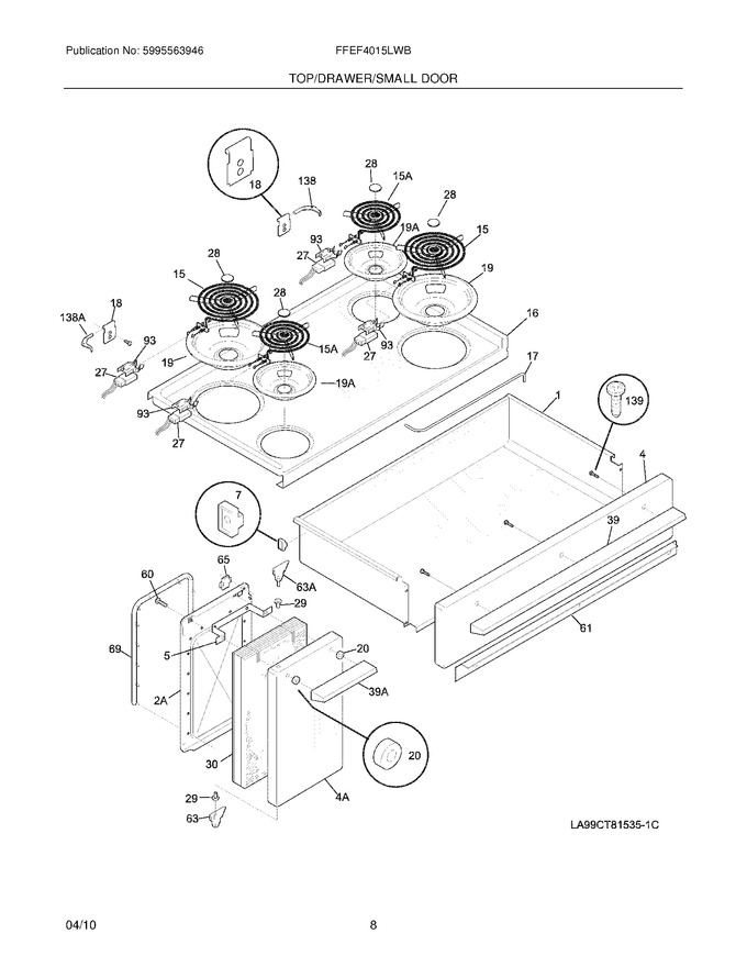 Diagram for FFEF4015LWB