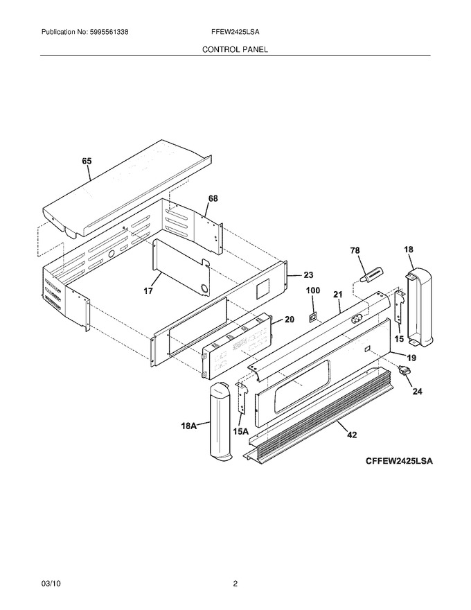 Diagram for FFEW2425LSA