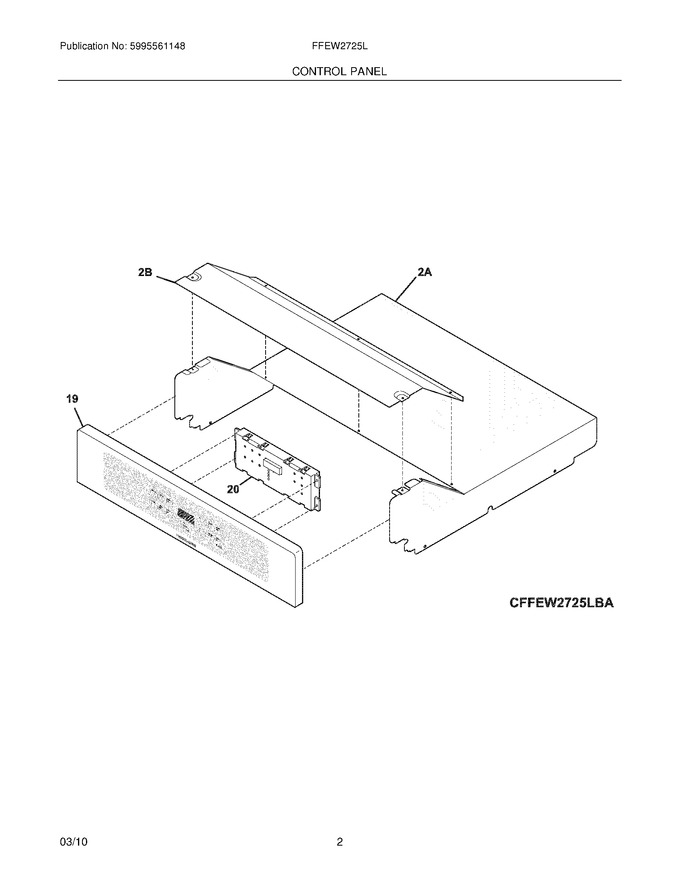 Diagram for FFEW2725LBA