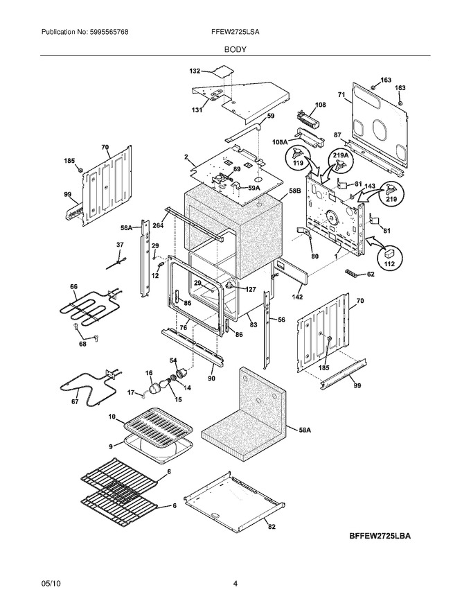 Diagram for FFEW2725LSA