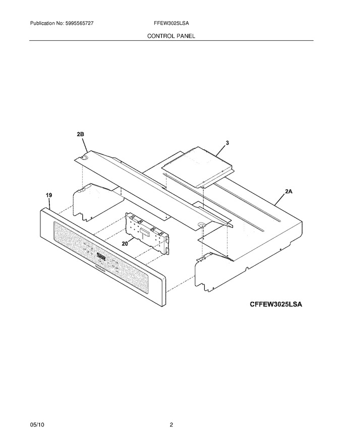 Diagram for FFEW3025LSA