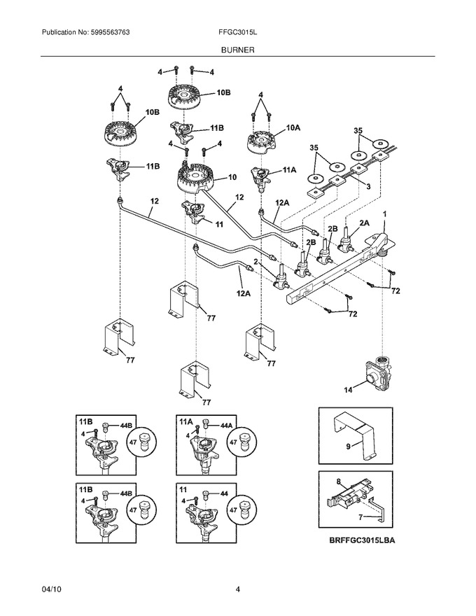 Diagram for FFGC3015LWA