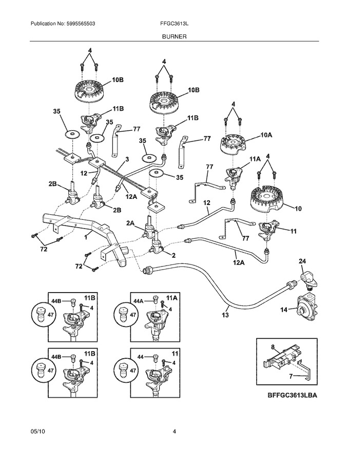 Diagram for FFGC3613LWA