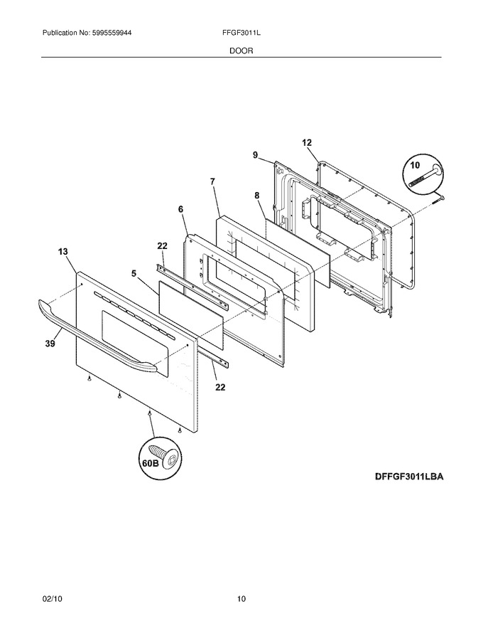 Diagram for FFGF3011LBA