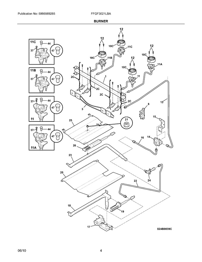 Diagram for FFGF3021LBA