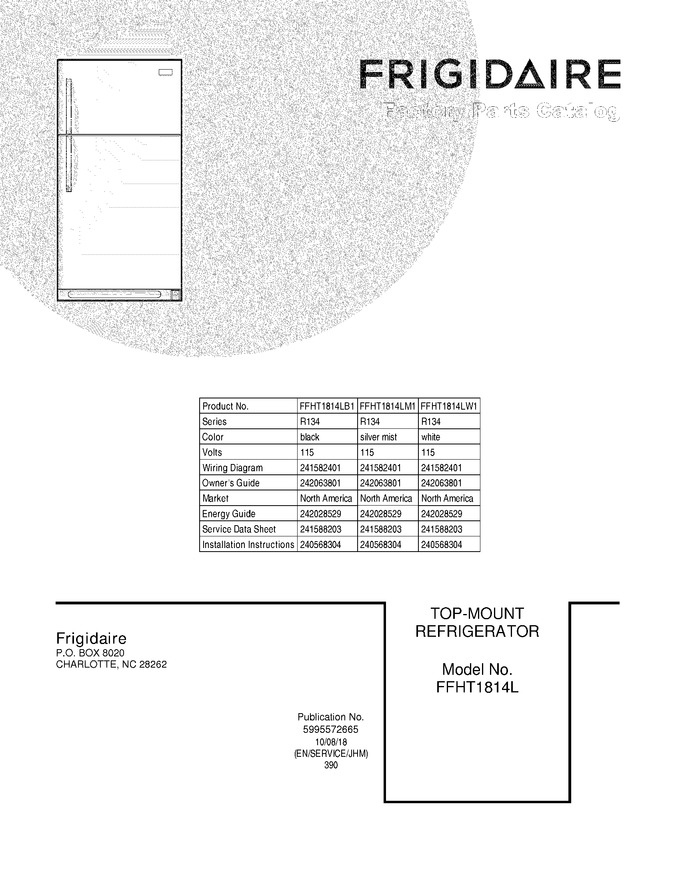 Diagram for FFHT1814LW1