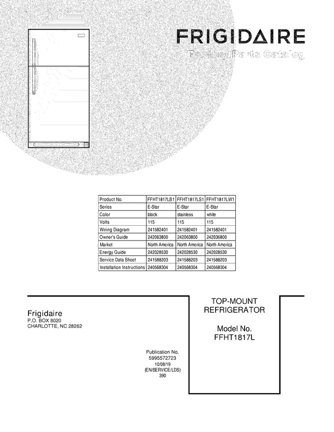 Diagram for FFHT1817LW1