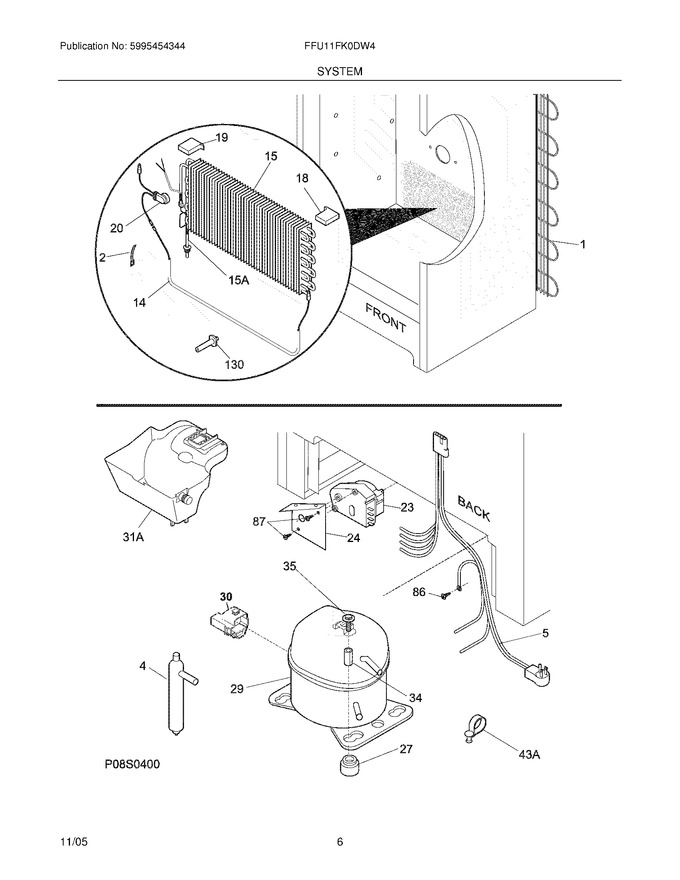 Diagram for FFU11FK0DW4