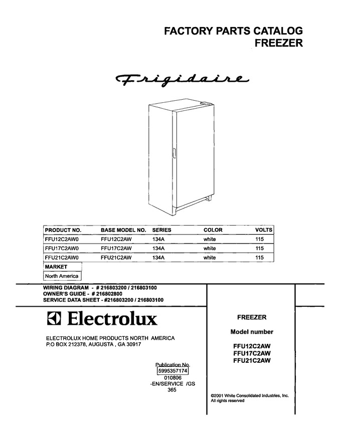 Diagram for FFU21C2AW0