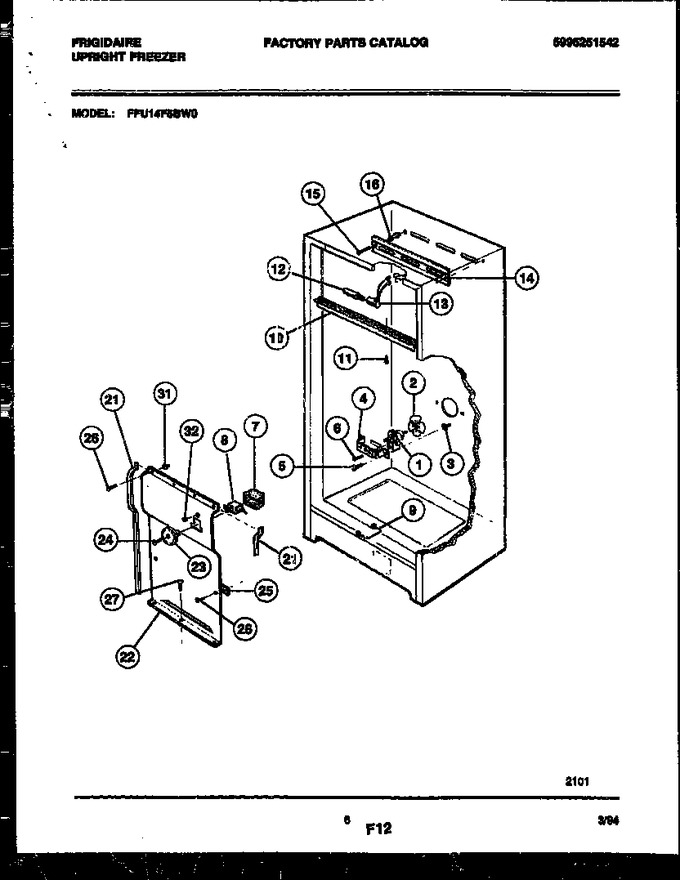 Diagram for FFU14F5BW0