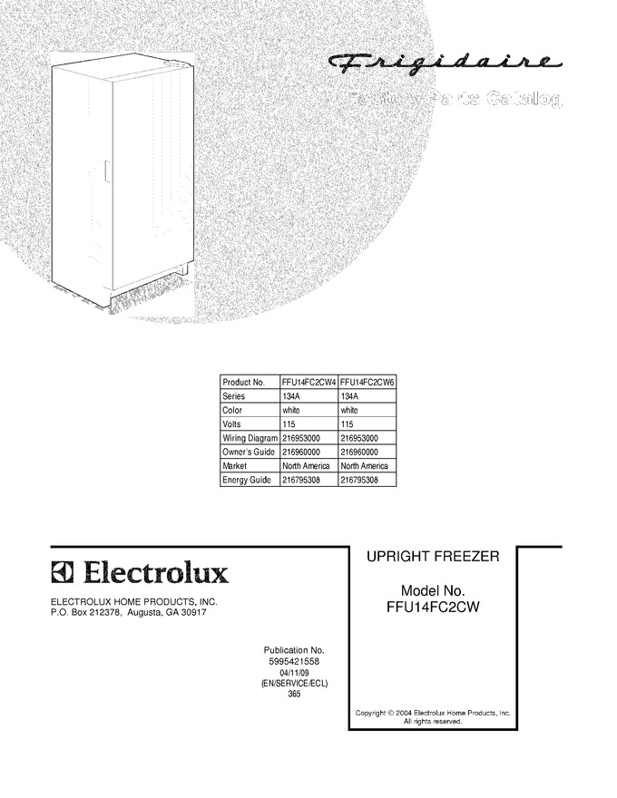 Diagram for FFU14FC2CW4