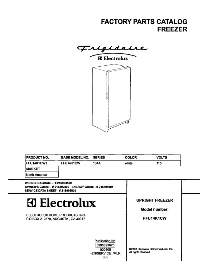 Diagram for FFU14K1CW1