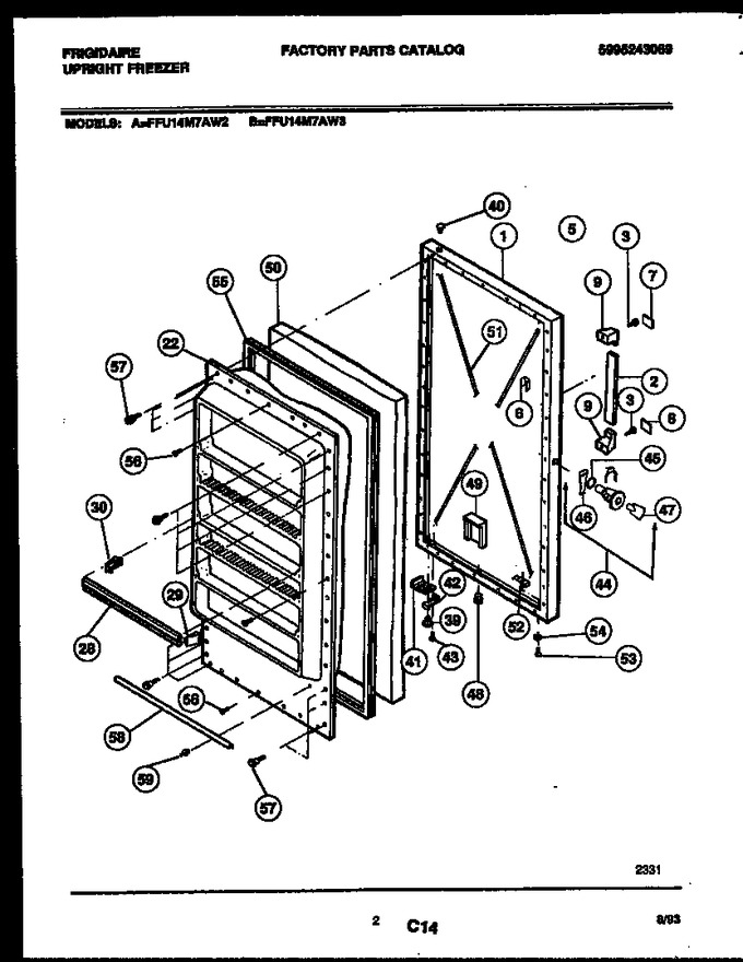 Diagram for FFU14M7AW2