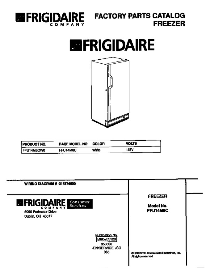 Diagram for FFU14M8CW0