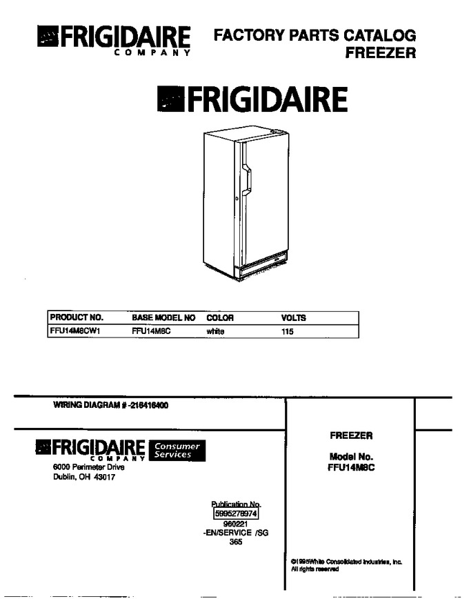 Diagram for FFU14M8CW1