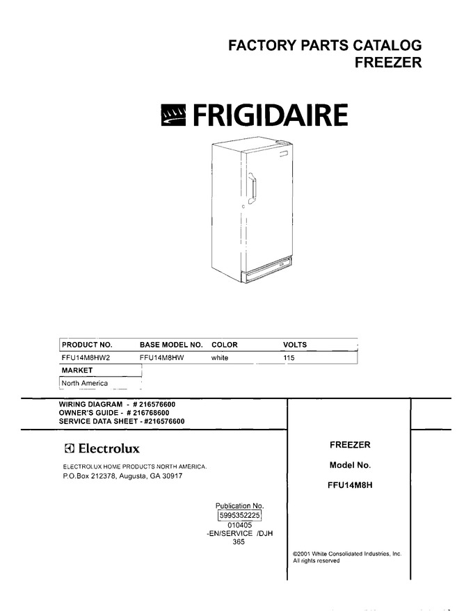 Diagram for FFU14M8HW2