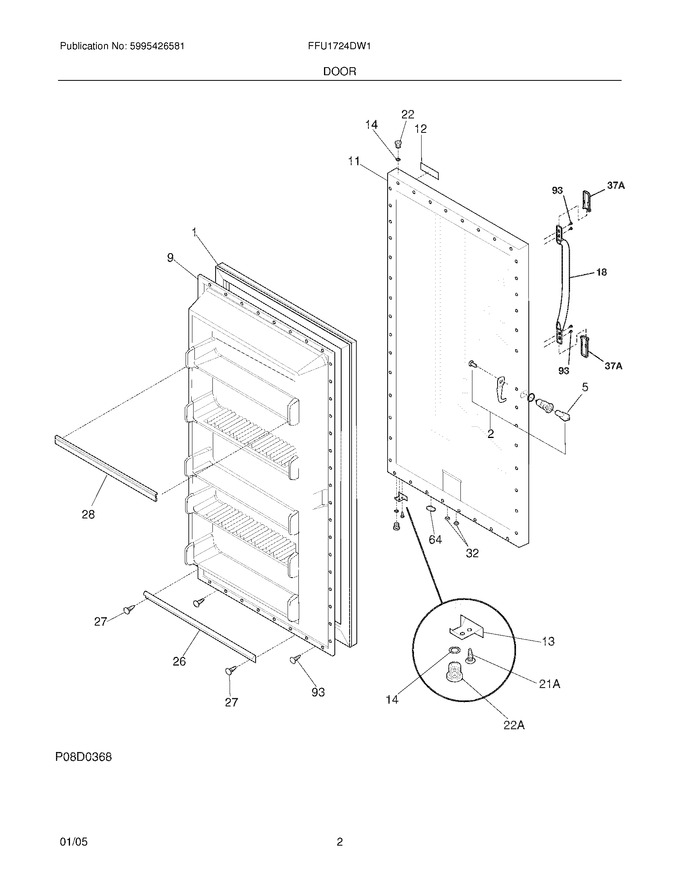 Diagram for FFU1724DW1