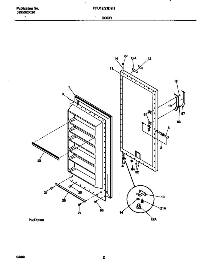 Diagram for FFU21D7HW0