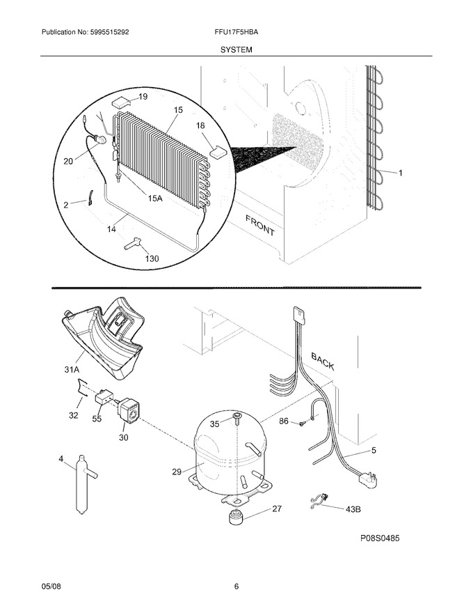 Diagram for FFU17F5HBA