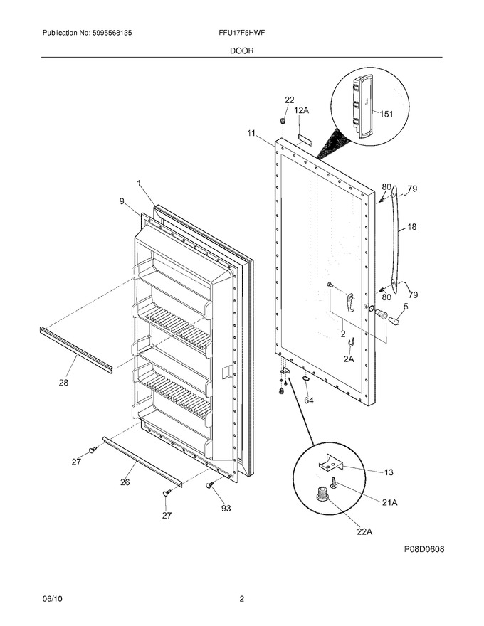 Diagram for FFU17F5HWF