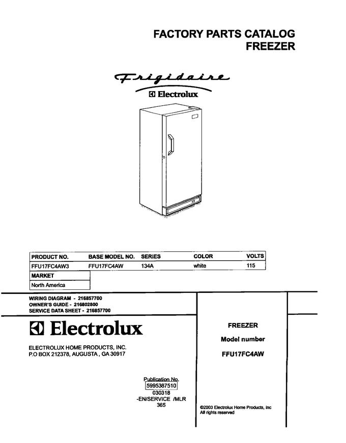 Diagram for FFU17FC4AW3