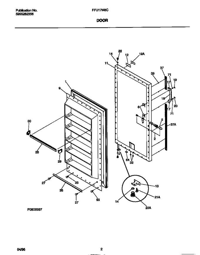 Diagram for FFU17M8CW1