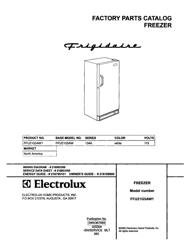 Diagram for FFU21G5AW1