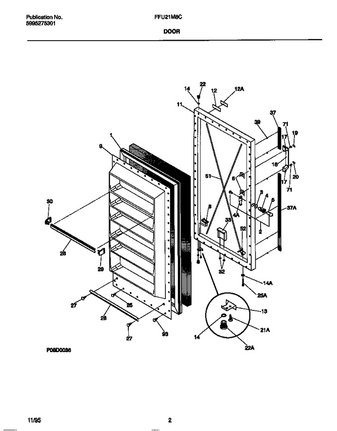 Diagram for FFU21M8CW1