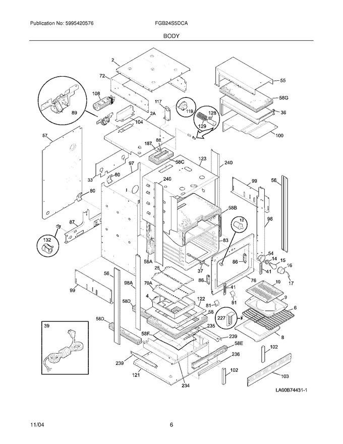 Diagram for FGB24S5DCA