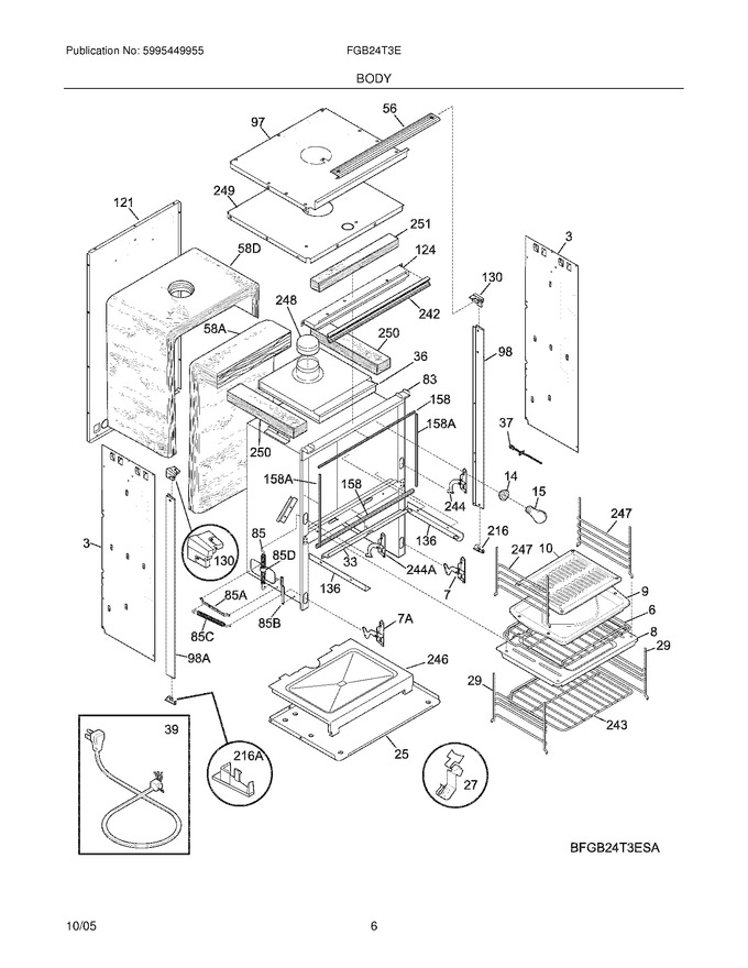 Diagram for FGB24T3EBA