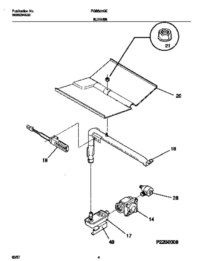 Diagram for FGB500CESB