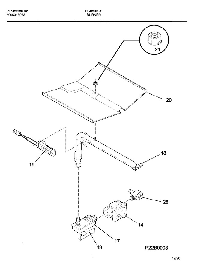 Diagram for FGB500CESI