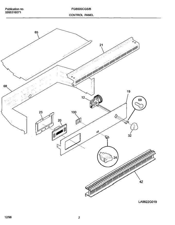 Diagram for FGB500CGB1