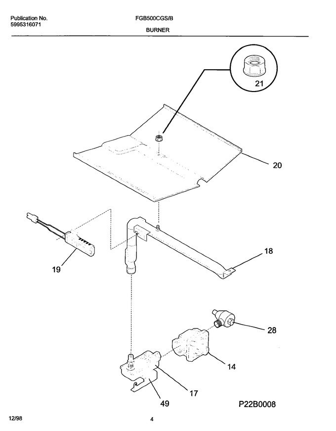 Diagram for FGB500CGS1