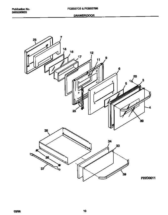 Diagram for FGB557CBTD