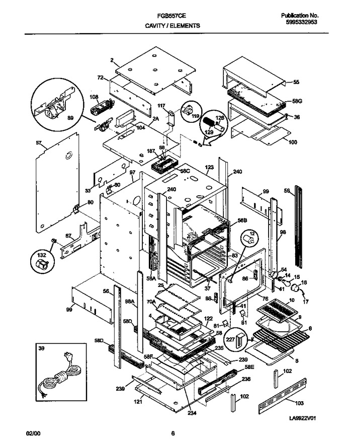 Diagram for FGB557CESD