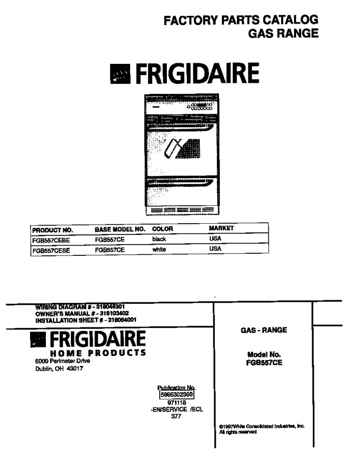 Diagram for FGB557CESE